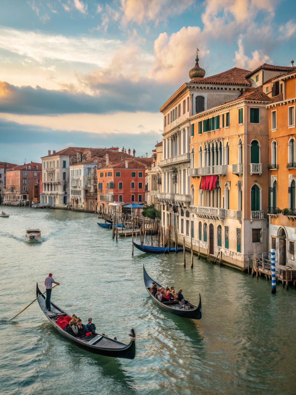 Canais de Veneza, Itália - Destino Internacional